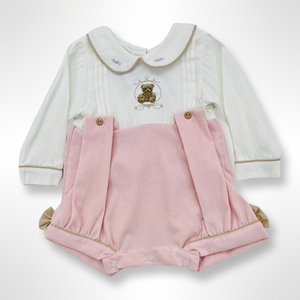 Perrie Collection - Rose Collar Romper