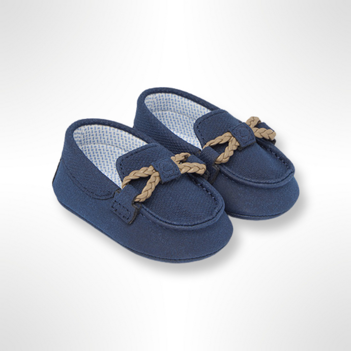 Mayoral Baby Pre Walker Moccasins - Navy