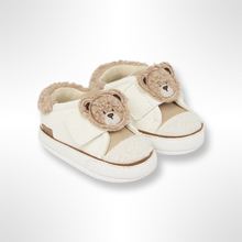 Load image into Gallery viewer, Mayoral Baby Cream Teddy Fleece Trainers