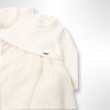 Load image into Gallery viewer, Mayoral Baby Ivory Long Sleeve Dress