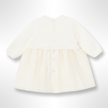 Load image into Gallery viewer, Mayoral Baby Ivory Long Sleeve Dress