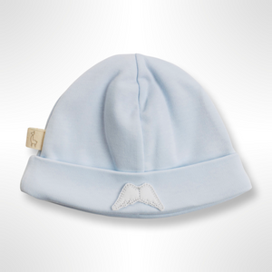 BabyGi Velour Angel Wings Hat - Blue