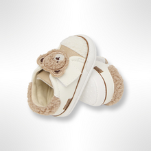 Load image into Gallery viewer, Mayoral Baby Cream Teddy Fleece Trainers