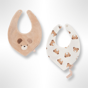 Teddy Collection Mayoral Baby Cream Bear Bib