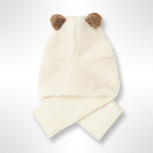 Teddy Collection Mayoral Baby Bear Fleece Hat-Scarf