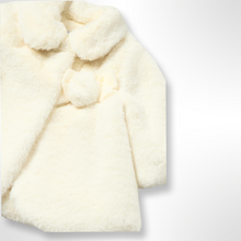 Load image into Gallery viewer, Mayoral Baby Girl Cream Fur Coat