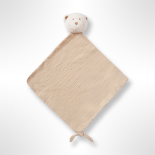 Load image into Gallery viewer, Teddy Collection Beige Bear Baby Comforter (30cm)