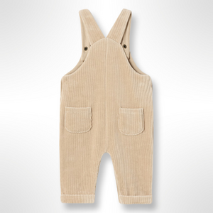 Teddy Collection Mayoral Baby Beige Dungarees