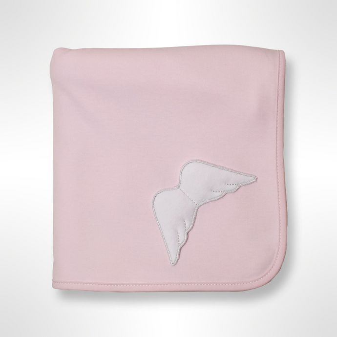 BabyGi Angel Wings Cotton Blanket - Pink