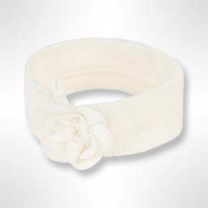 Mayoral Baby Ceremony Headband - Ivory