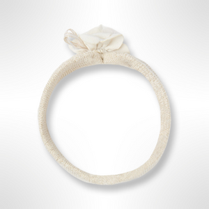 Mayoral Baby Ceremony Headband - Champagne