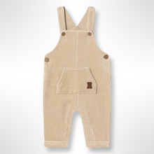 Load image into Gallery viewer, Teddy Collection Mayoral Baby Beige Dungarees