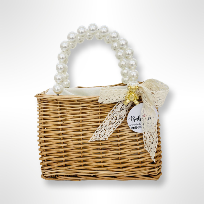 Wicker Basket Bag