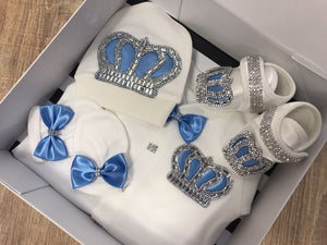 Crown Jewel Set - Baby Blue