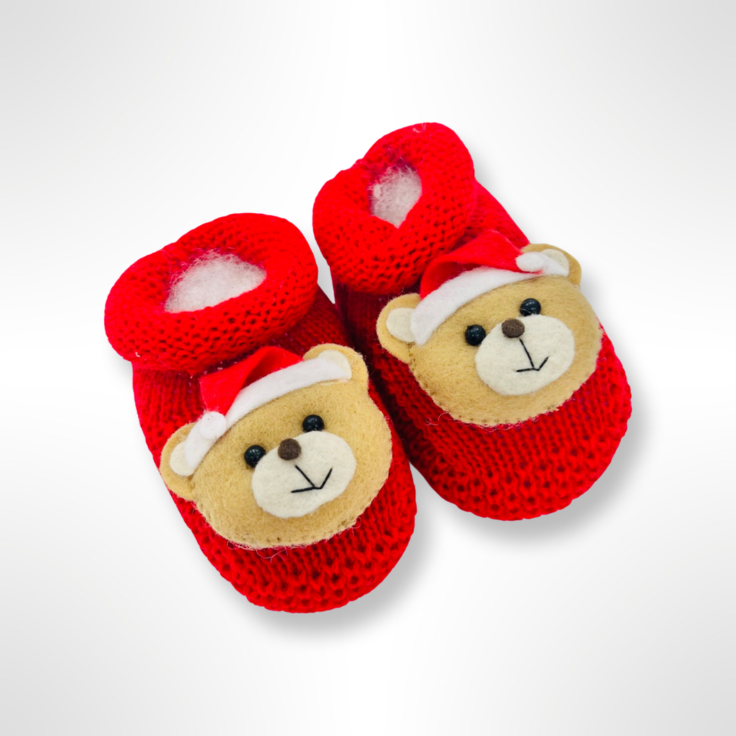 Santa Teddy Booties