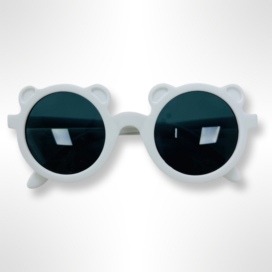 Bear Sunglasses - White