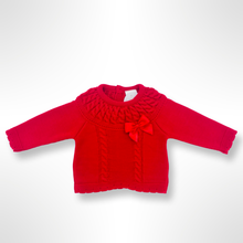 Load image into Gallery viewer, Rachel Knitted Top and Bloomer Set - Red