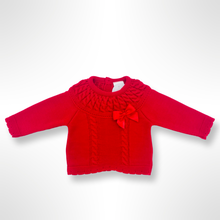 Load image into Gallery viewer, Rachel Knitted Top and Bloomer Set - Red