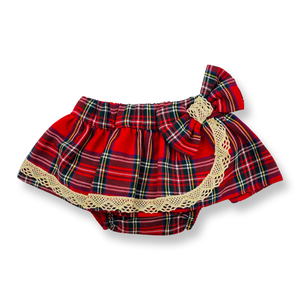 Stella Shirt and Bloomer Set - Tartan