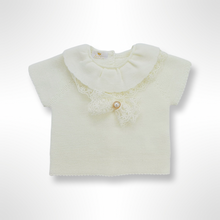 Load image into Gallery viewer, Channel Knitted Bloomer Set - Ivory