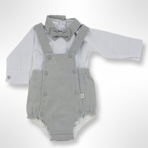 George Shirt and Dungaree Set