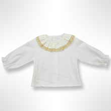 Load image into Gallery viewer, Colette Shirt and Bloomer Set - Ivory/Beige