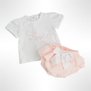 Deolinda Amor Collection - 2 Piece Bloomer Set