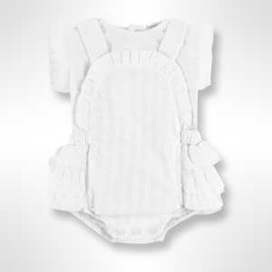 Blossom Collection - T-Shirt and Dungaree Set