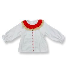 Load image into Gallery viewer, Stella Shirt and Bloomer Set - Red