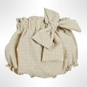 Bow Gingham Bloomers