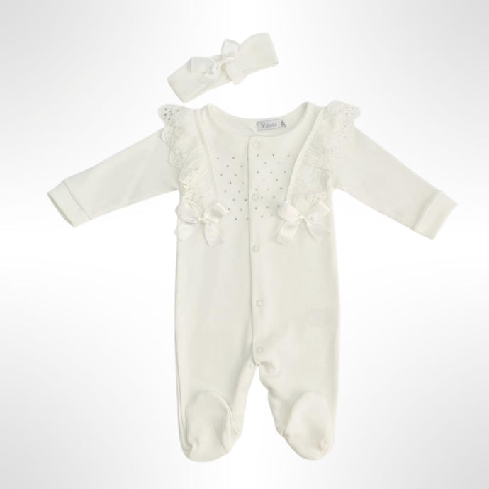 Cas Romper and Headband Set