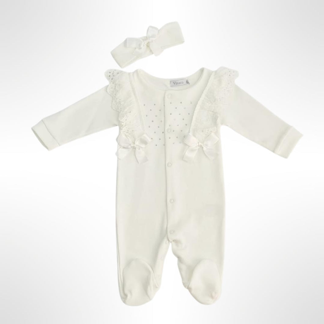 Cas Romper and Headband Set