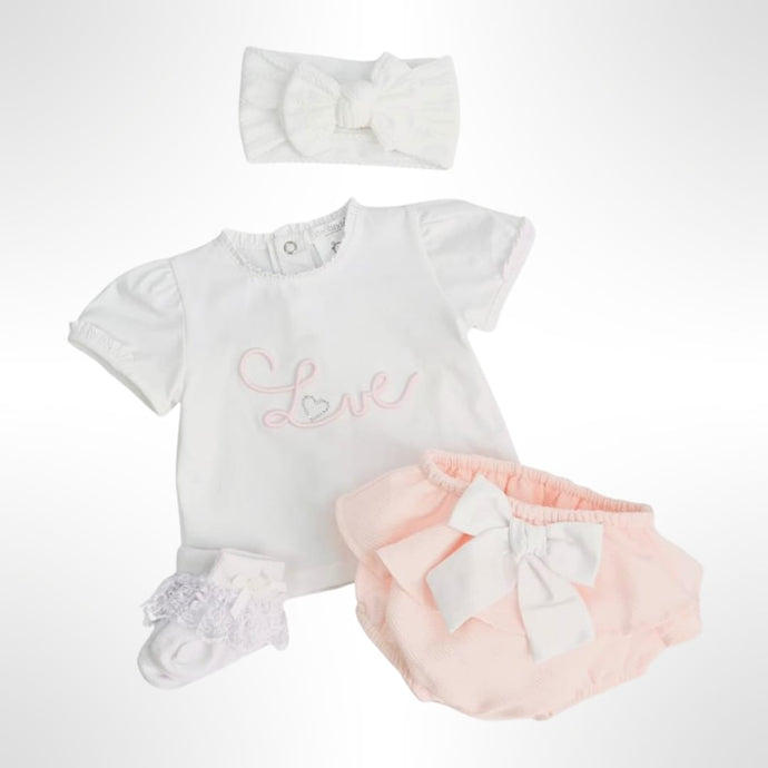 Deolinda Amor Collection - 2 Piece Bloomer Set