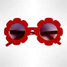 Load image into Gallery viewer, Flower Sunglasses - Red
