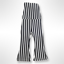 Load image into Gallery viewer, Harlow Bell Bottom Striped Jumpsuit - Black
