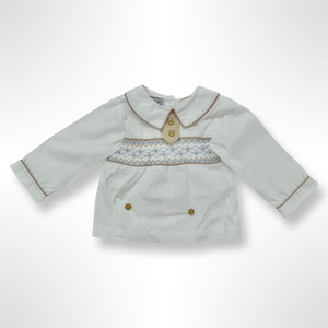 Pierre Collection - Beige Smocked Set