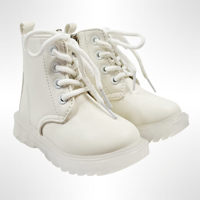 White Festival Boots