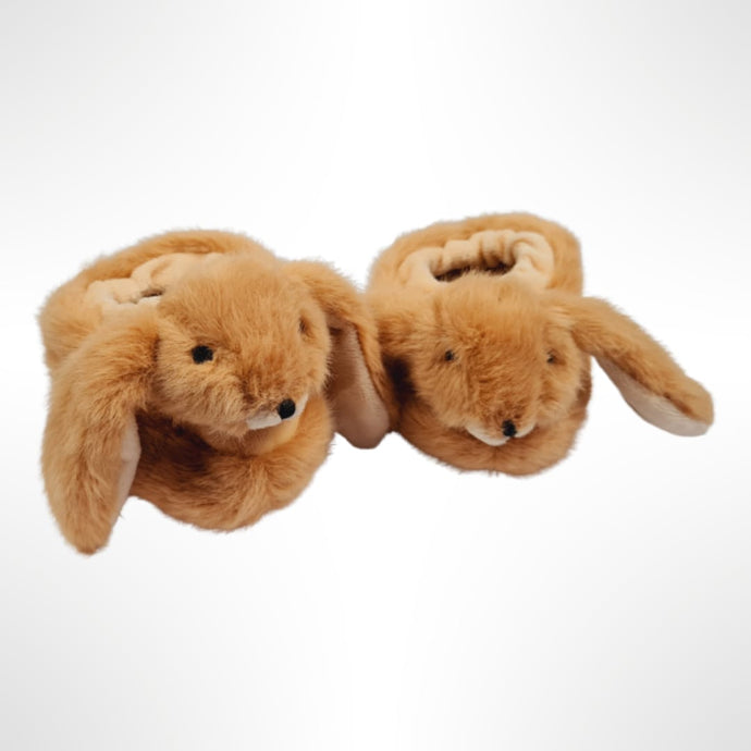 Bunny Slippers - Brown