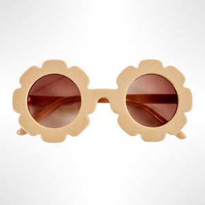 Flower Sunglasses - Nude