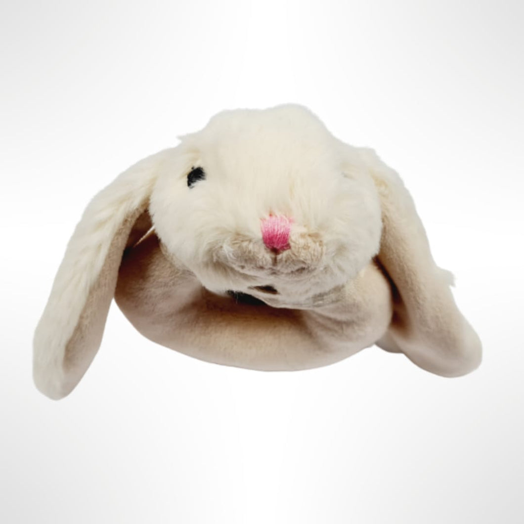 Bunny Baby Rattle - Cream