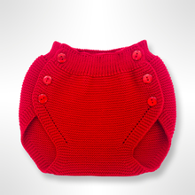 Load image into Gallery viewer, Rachel Knitted Top and Bloomer Set - Red
