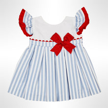 Load image into Gallery viewer, Marseille Collection - Blue and White Stripe Dress