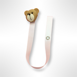 Bear Head Dummy Clip - White