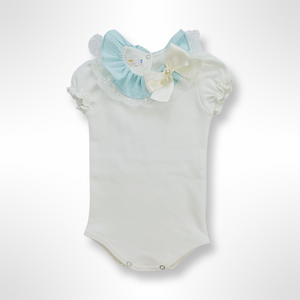 The Lace Collection - Ivory/Mint Jersey Body