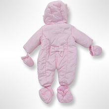 Load image into Gallery viewer, Pink Heart Beaded Pramsuit