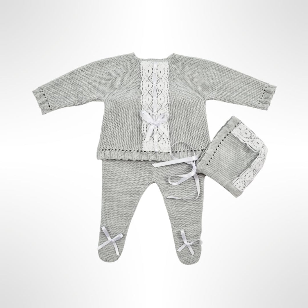 Pretiosa 3 Piece Set - Grey