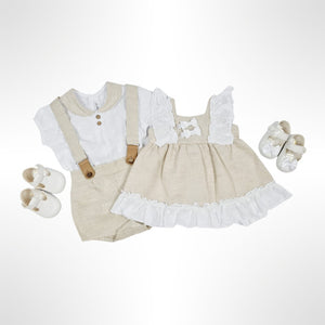 Seville Collection - 2 Piece Dungaree Set