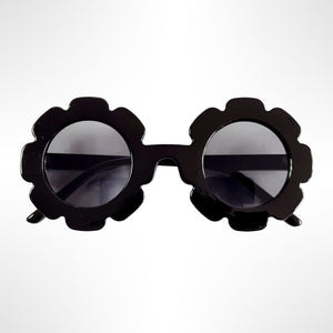 Flower Sunglasses - Black
