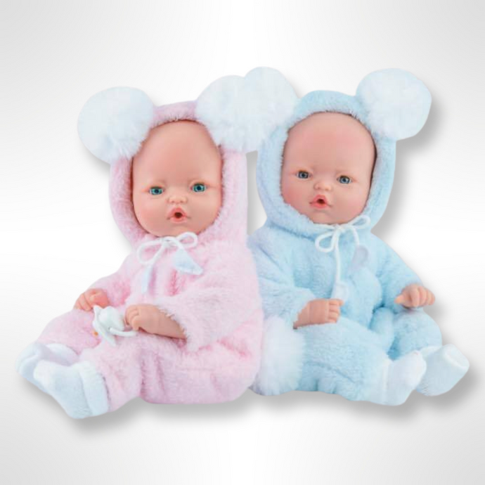 Marina & Pau Pom Ear Cosy Doll