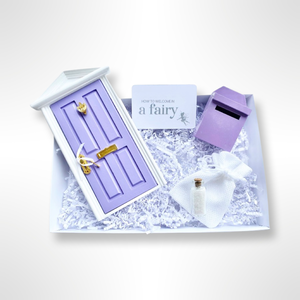 Magical Fairy Door Set - Purple